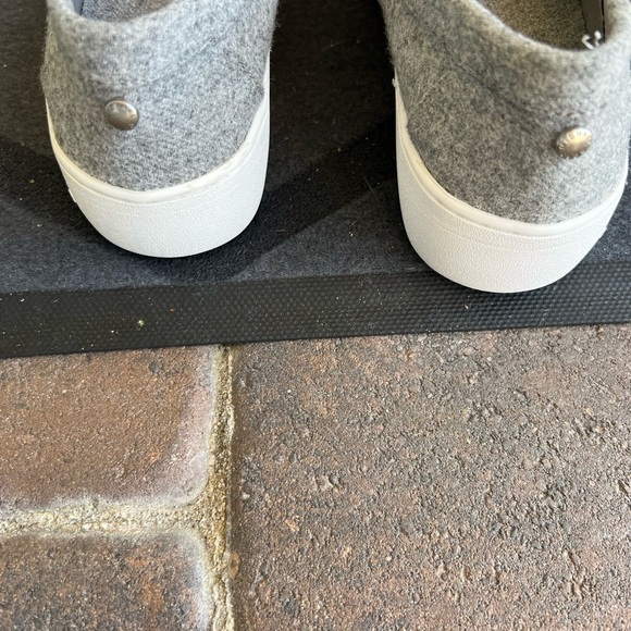 Michael Michael Kors Gray Poppy Flannel Slip On Loafers - Picture 8 of 11